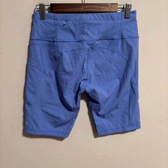 Sweaty Betty Power Pocket 9” Cycling Bike Shorts Cornflower Blue- Size Medium - Picture 8 of 13